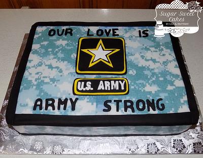 Army Grooms - Cake by Sugar Sweet Cakes