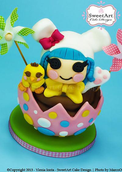 Lala Loopsy waiting for Easter - Cake by Ylenia Ionta - SweetArt Cake Design