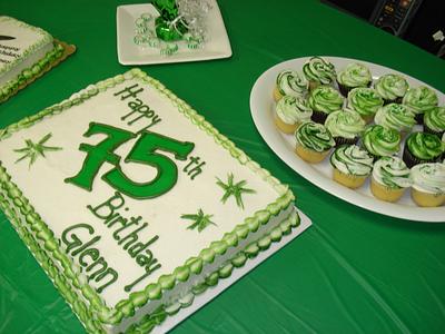 75th Birthday - Cake by Chris Jones