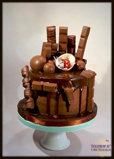 Chocolate overload, drip cake - Cake by Helenmarie's Cake Boutique