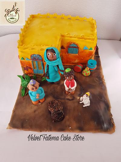 Ramadanegyptian cakers  collaboration "ramadan&feast"     Bakkar cake - Cake by Velvet fatema cake store