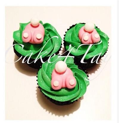 Bunny Butt Cupcakes - Cake by Angel Chang