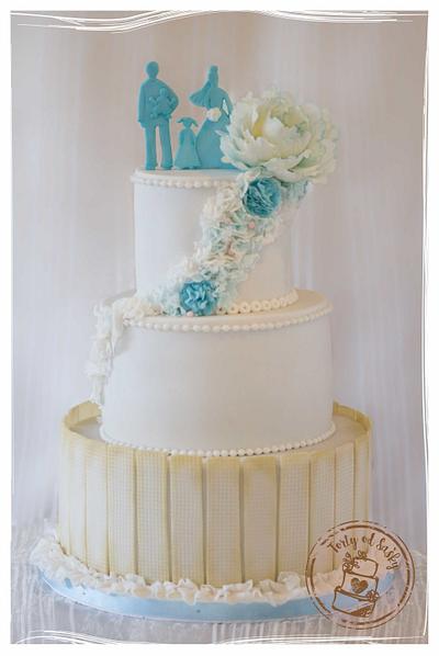 Wedding cake - Cake by cakebysaska