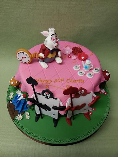 Alice in Wonderland cake - Cake by Di's Delights 