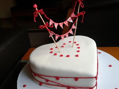 Love cake - Cake by Adriana Vigas