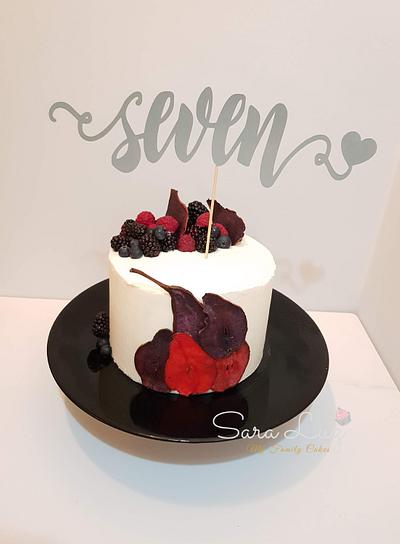 Pear and fruits cake - Cake by Sara Luz