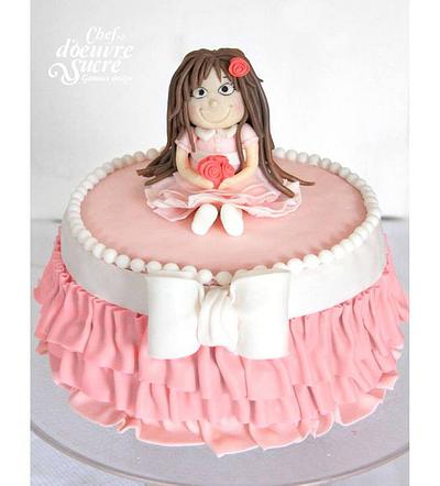 Girl cake - Cake by Chefdoeuvresucre