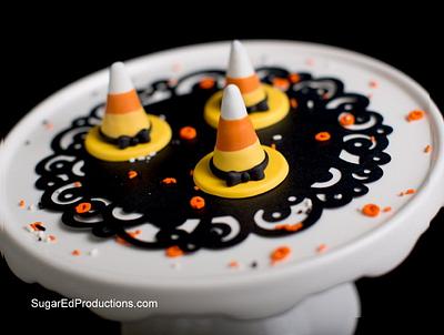 Witch hat brownie bites - Cake by Sharon Zambito