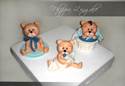 soft teddy bears - Cake by filippa zingale