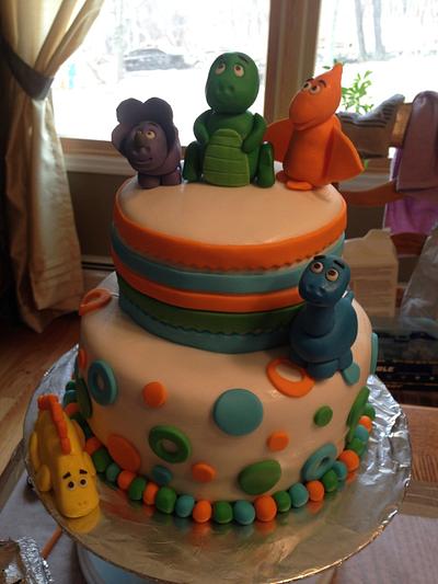 Dinosaur Cake - Cake by Megan