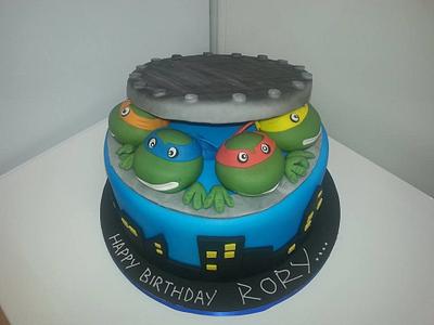 Teenage Mutant Ninja Turtles - Cake by Putty Cakes