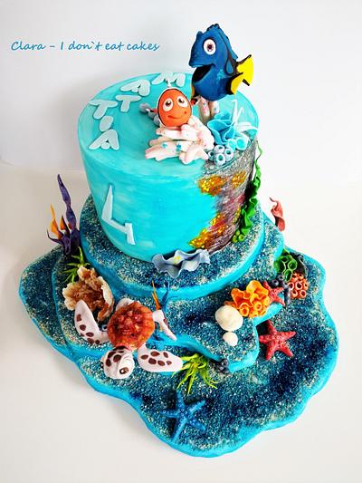 Nemo and Dory cake - Cake by Clara