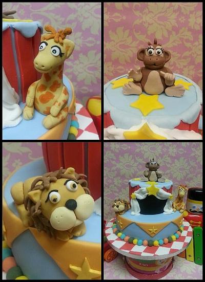 Circus Animals  - Cake by Maria