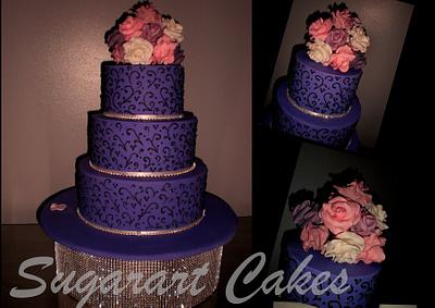 Purple delight - Cake by Sugarart Cakes