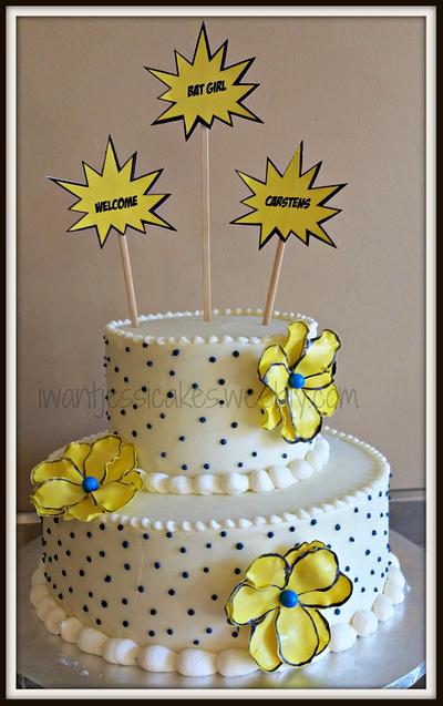 Pop art baby shower - Cake by Jessica Chase Avila