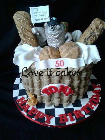 bread basket - Cake by Love it cakes
