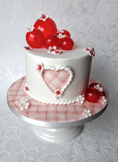 Cake with balloons - Cake by Olina Wolfs