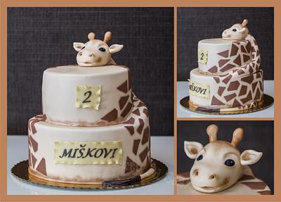 Giraffe cake - Cake by cakebysaska