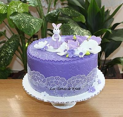 Easter christening cake - Cake by Cake boutique by Krasimira Novacheva