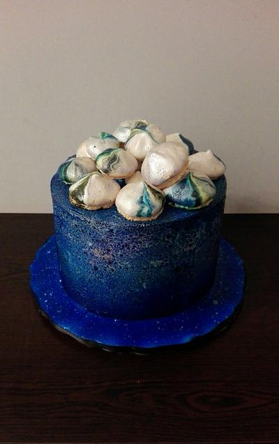 Galaxy cake - Cake by Geri