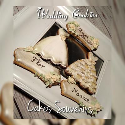 Wedding Cookies - Cake by Claudia Smichowski