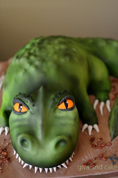 Dinosaur cake - Cake by giveandcake