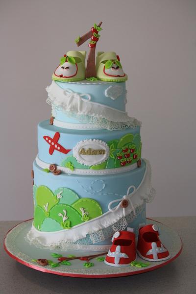 Baby boy 1st Birthday  - Cake by Bistra Dean 