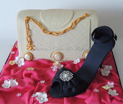 Bag & Shoe - Cake by Shereen