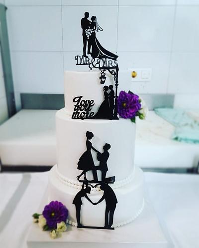 Simple wedding cake - Cake by Tea Latin