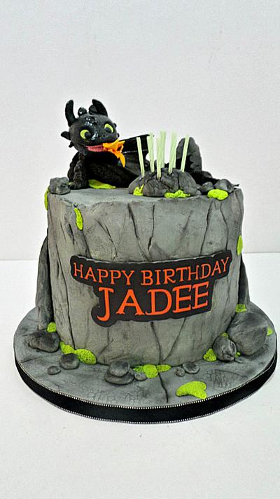 How to Train a Dragon inspired cake - Cake by The Cake Boutique Manila