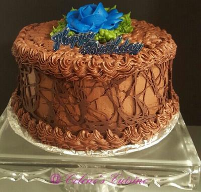 Chocolate Elegance - Cake by Celene's Confections