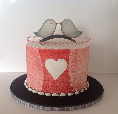 Valentine Cake - Cake by Lynnsmith