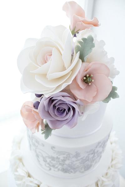 Pastel Blooms - Cake by Cakes2Kreate