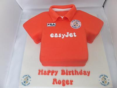 Luton Town Football Cake - Cake by Tash Hiepner