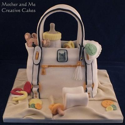 Designer Baby Bag - Cake by Mother and Me Creative Cakes