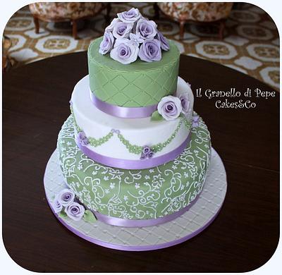 Wedding Cake ''Valentina'' <3 - Cake by Il Granello di Pepe Cakes&Co
