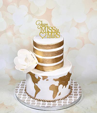World bridal shower cake - Cake by soods