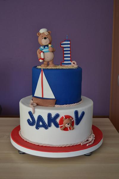 Sailor bear cake - Cake by Zaklina