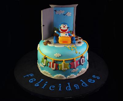 Doraemon - Cake by Recreax