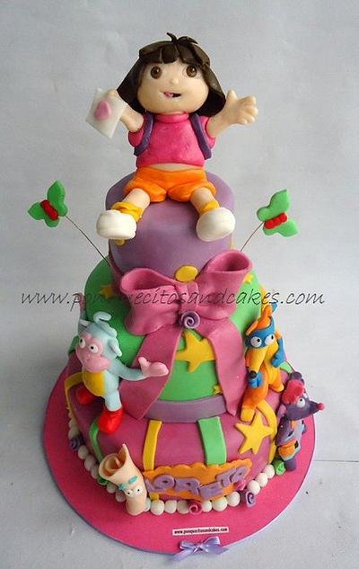 Dora Cake - Cake by Marielly Parra