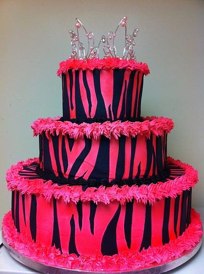 Diva Princess Cake - Cake by Tipsy Cake 