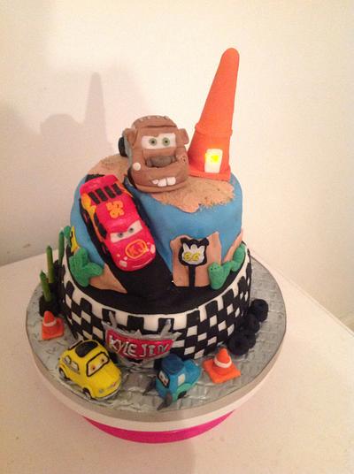 Cars cake - Cake by Lucy