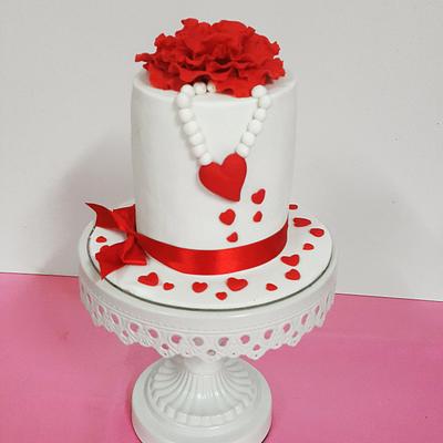 Heart cake  - Cake by Nana Rose Cake 