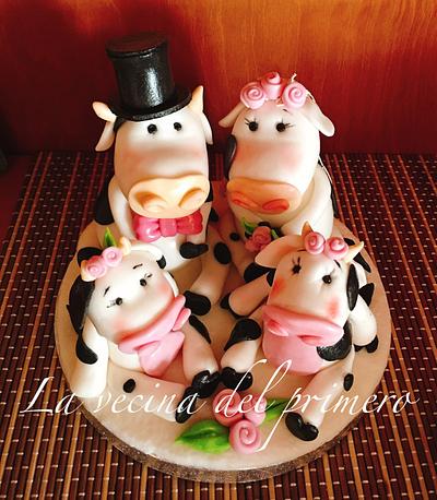 Familia vaca - Cake by Teru