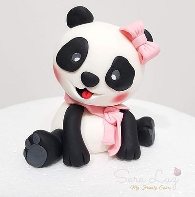 Cute baby Panda (Finished) - Cake by Sara Luz