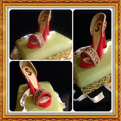 Stepping in Style - Cake by Irene Selby - Austin3DCakes