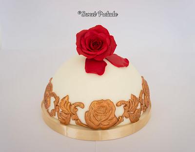Rose Baroque cake by Sweet Prelude - Cake by Sweet Prelude