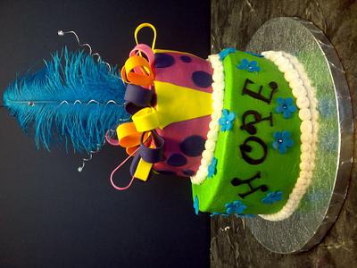 topsy turvy for Hope - Cake by Tya Mantooth