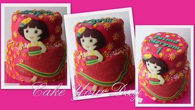 Dora cake - Cake by Cake Your Day (Susana van Welbergen)