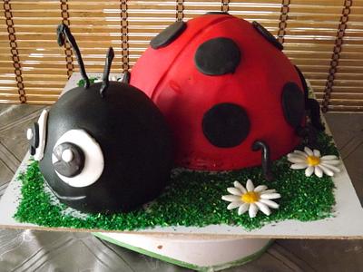 Ladybug - Cake by Katarina